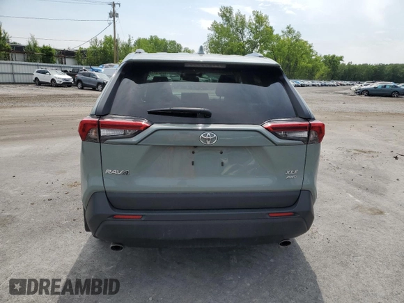 2020 Toyota RAV4 XLE with VIN 2T3P1RFV0LW130251, listed as a Copart auction lot 60625775 with 82,985 mi miles and Salvage title. Bid and sale history available at DreamBid. Image 6.