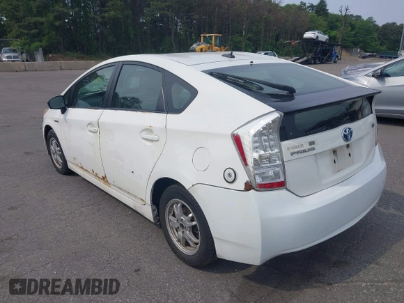 2010 Toyota Prius II z VIN JTDKN3DU8A1221432, wystawiony jako IAAI lot #42504410 z przebiegiem 280 773 mil mil oraz . Historia ofert i sprzedaży dostępna na DreamBid. Obrazek 3.