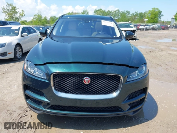 2017 Jaguar F-Pace 35t Premium with VIN SADCJ2BV1HA091739, listed as a IAAI auction lot 42275098 with 108,888 mi miles and . Bid and sale history available at DreamBid. Image 12.