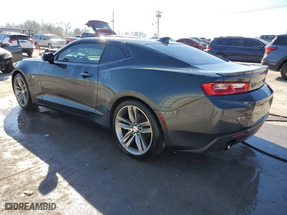 2018 Chevrolet Camaro 2LT with VIN 1G1FD1RS4J0142368, listed as a Copart auction lot 46943755 with 90,795 mi miles and Non Repairable. Bid and sale history available at carsss.com. Image 2.