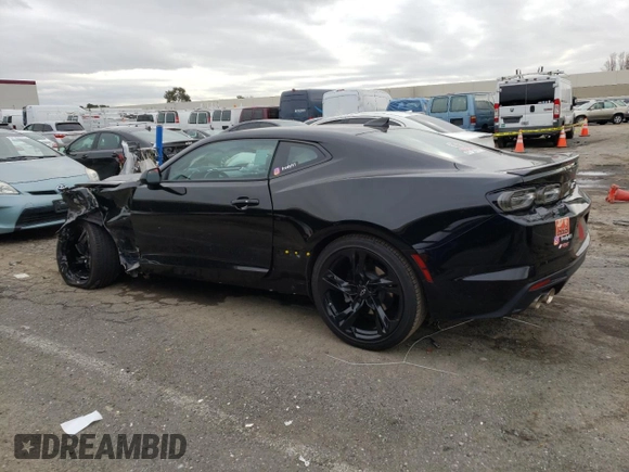 2022 Chevrolet Camaro LT1 with VIN 1G1FF1R7XN0123402, listed as a Copart auction lot 37819203 with 3,804 mi miles. Bid and sale history available at carsss.com. Image 2.