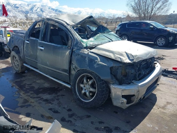 2004 Nissan Titan LE with VIN 1N6AA07B54N565729, listed as a IAAI auction lot 41813726 with 168,029 mi miles. Bid and sale history available at carsss.com. Image 1.