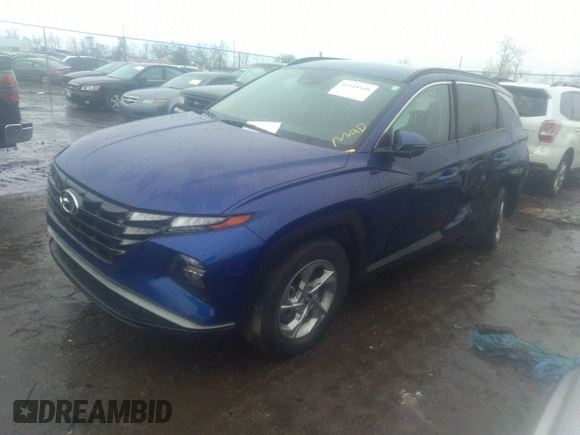 2022 Hyundai Tucson SEL with VIN 5NMJBCAE0NH081342, listed as a IAAI auction lot 41118168 with 35,023 mi miles and . Bid and sale history available at DreamBid. Image 17.