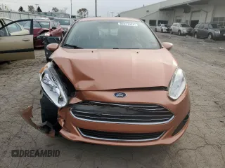 2017 Ford Fiesta Titanium with VIN 3FADP4FJ8HM164132, listed as a Copart auction lot 82577424 with 63,686 mi miles and Salvage Title. Bid and sale history available at DreamBid. Image 5.
