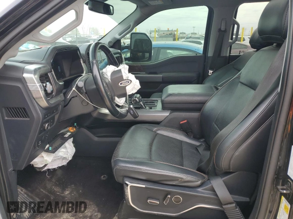 2021 Ford F-150 XL with VIN 1FTFW1E83MFB66545, listed as a Copart auction lot 49702825 with 84,078 mi miles and Salvage title. Bid and sale history available at DreamBid. Image 7.