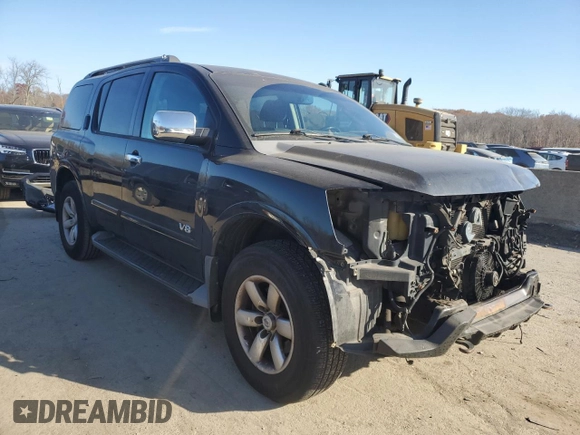 2008 Nissan Armada SE z VIN 5N1AA08C78N614666, wystawiony jako Copart lot #52644515 z przebiegiem 200 381 mil mil oraz Czysty tytuł • Clean title. Historia ofert i sprzedaży dostępna na DreamBid. Obrazek 4.