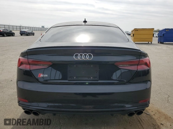 2019 Audi S5 Sportback Premium Plus z VIN WAUB4CF54KA092113, wystawiony jako Copart lot #47312015 z przebiegiem 46 952 mil mil oraz Szkoda całkowita • Salvage title. Historia ofert i sprzedaży dostępna na DreamBid. Obrazek 6.