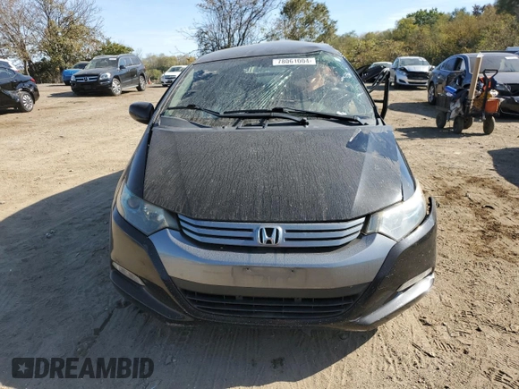 2011 Honda Insight with VIN JHMZE2H37BS010968, listed as a Copart auction lot 78061004 with Not provided miles and Salvage title. Bid and sale history available at DreamBid. Image 5.
