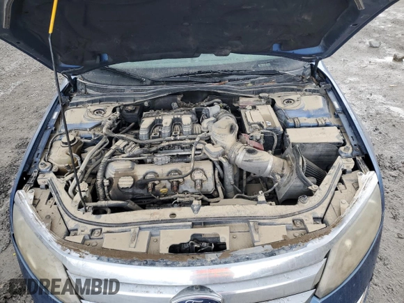 2010 Ford Fusion SPORT with VIN 3FAHP0DC5AR165990, listed as a Copart auction lot 46811185 with 0 mi miles and Salvage Title. Bid and sale history available at carsss.com. Image 11.