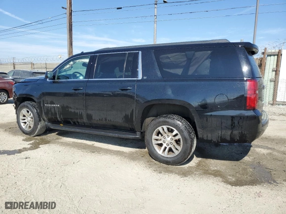 2020 Chevrolet Suburban LT with VIN 1GNSCHKCXLR111720, listed as a Copart auction lot 50627075 with 186,779 mi miles and Salvage Title. Bid and sale history available at carsss.com. Image 2.