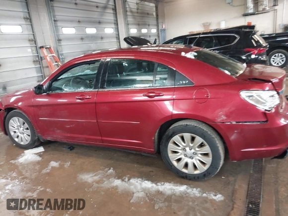 2014 Chrysler 200 LX with VIN 1C3CCBAB9EN194901, listed as a IAAI auction lot 41864028 with 166,595 mi miles. Bid and sale history available at carsss.com. Image 14.