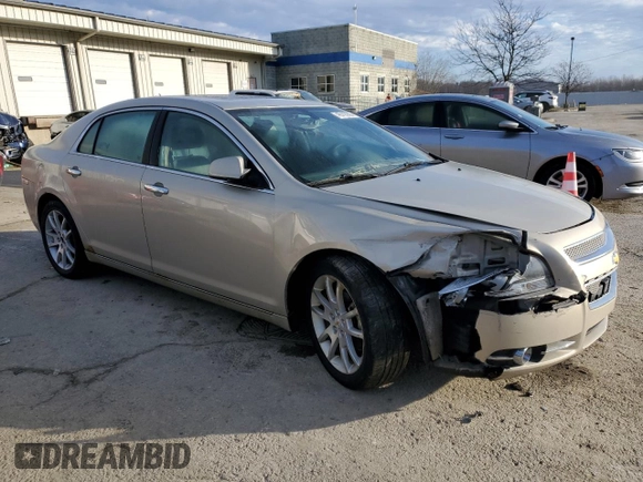 2011 Chevrolet Malibu LTZ with VIN 1G1ZE5E79BF376670, listed as a Copart auction lot 46703065 with 210,087 mi miles and Salvage Title. Bid and sale history available at DreamBid. Image 4.