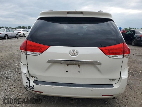 2011 Toyota Sienna XLE with VIN 5TDDK3DC6BS004295, listed as a Copart auction lot 65534555 with 195,143 mi miles and Clean title. Bid and sale history available at DreamBid. Image 6.