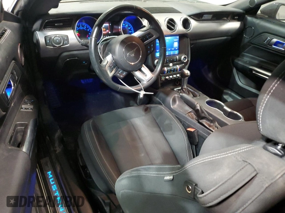 2022 Ford Mustang GT with VIN 1FA6P8CF5N5130604, listed as a Copart auction lot 48962905 with 19,476 mi miles and Clean title. Bid and sale history available at DreamBid. Image 8.