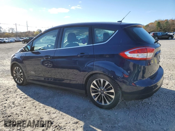 2017 Ford C-Max Energi Titanium with VIN 1FADP5FU3HL108567, listed as a Copart auction lot 74708223 with 45,269 mi miles. Bid and sale history available at carsss.com. Image 2.