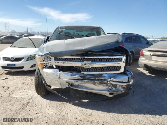 2012 Chevrolet Silverado 1500 Work Truck with VIN 1GCNCPEA0CZ320118, listed as a Copart auction lot 76294634 with 0 mi miles and Salvage Title. Bid and sale history available at carsss.com. Image 5.