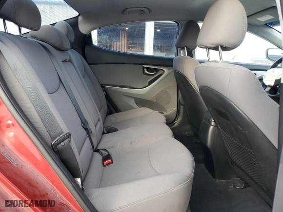 2016 Hyundai Elantra SE with VIN 5NPDH4AE3GH667086, listed as a Copart auction lot 46529045 with 138,200 mi miles and Salvage Title. Bid and sale history available at carsss.com. Image 10.