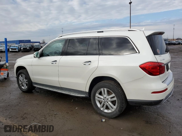 2016 Mercedes-Benz GL with VIN 4JGDF6EE3GA698255, listed as a Copart auction lot 83559684 with 105,421 mi miles and Non Repairable. Bid and sale history available at carsss.com. Image 2.