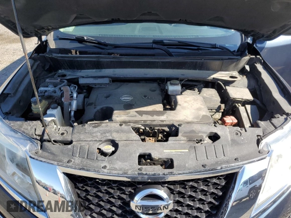 2016 Nissan Pathfinder Platinum with VIN 5N1AR2MM6GC622335, listed as a Copart auction lot 52738865 with 84,249 mi miles and Salvage Title. Bid and sale history available at carsss.com. Image 12.