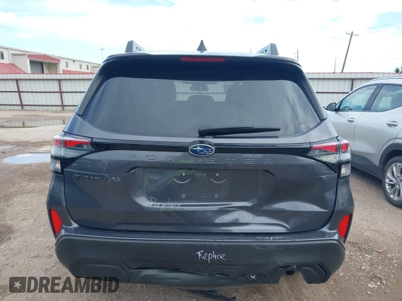 2025 Subaru Forester Premium с VIN JF2SLDDC3SH565991, выставлен на аукционе IAAI как лот 42697615 с пробегом 8 143 миль миль и . История ставок и продаж доступна на DreamBid. Изображение 16.