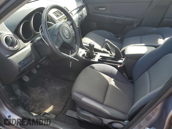 2004 Mazda 3 i with VIN JM1BK12F941210607, listed as a Copart auction lot 49387525 with 97,506 mi miles and Salvage Title. Bid and sale history available at DreamBid. Image 7.