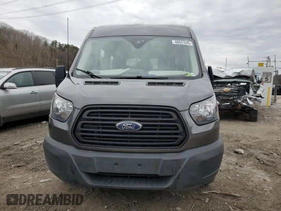 2019 Ford Transit Passenger XL with VIN 1FBAX2CM5KKB18955, listed as a Copart auction lot 48041645 with 65,430 mi miles and Salvage Title. Bid and sale history available at carsss.com. Image 5.