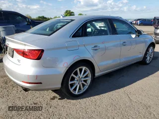 2015 Audi A3 Premium Plus with VIN WAUEFGFF5F1021242, listed as a Copart auction lot 55967015 with 31,658 mi miles and Salvage title. Bid and sale history available at DreamBid. Image 3.