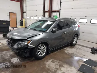 2017 Nissan Rogue SV with VIN JN8AT2MT8HW382710, listed as a IAAI auction lot 41625578 with 151,034 mi miles. Bid and sale history available at carsss.com. Image 2.