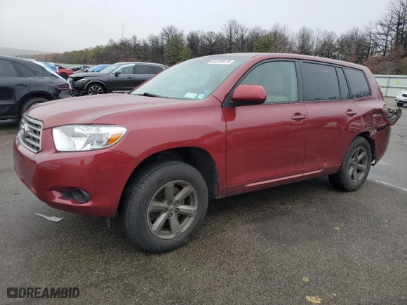 2008 Toyota Highlander with VIN JTEES41A982059882, listed as a Copart auction lot 83610674 with 216,067 mi miles and Non Repairable. Bid and sale history available at carsss.com. Image 1.