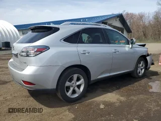 2012 Lexus RX 350 with VIN 2T2BK1BA7CC137943, listed as a Copart auction lot 52032195 with 120,511 mi miles and Salvage Title. Bid and sale history available at DreamBid. Image 3.