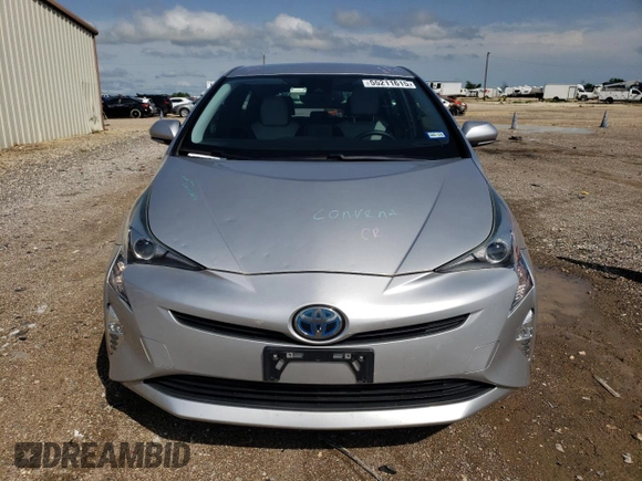 2016 Toyota Prius Four z VIN JTDKARFU0G3500883, wystawiony jako Copart lot #55211615 z przebiegiem 117 528 mil mil oraz Czysty tytuł • Clean title. Historia ofert i sprzedaży dostępna na DreamBid. Obrazek 5.