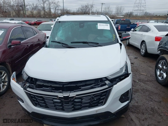 2023 Chevrolet Traverse Premier with VIN 1GNEVKKW6PJ314896, listed as a IAAI auction lot 41552390 with 25,535 mi miles. Bid and sale history available at carsss.com. Image 12.