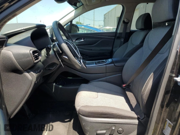 2021 Hyundai Santa Fe Hybrid Blue with VIN KM8S2DA18MU008780, listed as a Copart auction lot 57113624 with 36,420 mi miles and Salvage Title. Bid and sale history available at carsss.com. Image 7.