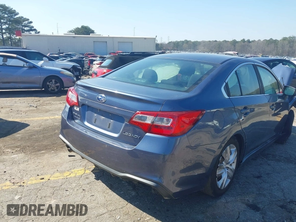 2018 Subaru Legacy with VIN 4S3BNAA67J3045388, listed as a IAAI auction lot 41780505 with 95,149 mi miles. Bid and sale history available at carsss.com. Image 4.
