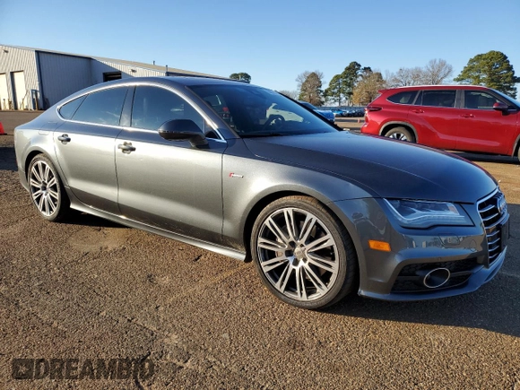 2013 Audi A7 3.0 Prestige with VIN WAU3GAFC1DN053361, listed as a Copart auction lot 88951395 with 151,326 mi miles and Salvage Title. Bid and sale history available at carsss.com. Image 4.