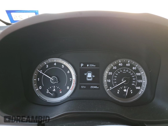 2021 Hyundai Venue SEL z VIN KMHRC8A3XMU063820, wystawiony jako Copart lot #50095625 z przebiegiem 25 348 mil mil oraz Czysty tytuł • Clean title. Historia ofert i sprzedaży dostępna na DreamBid. Obrazek 9.