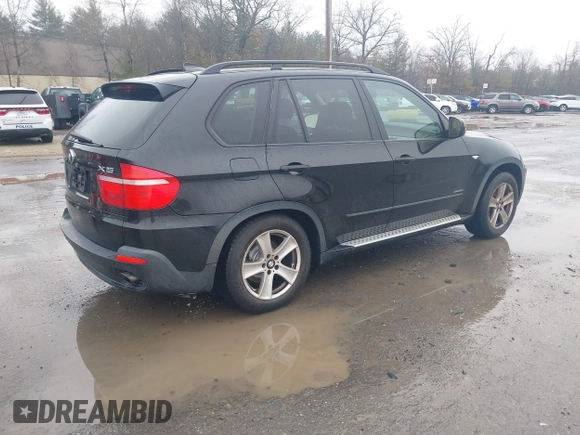 2009 BMW X5 30i with VIN 5UXFE43529L266415, listed as a IAAI auction lot 41961999 with 164,351 mi miles. Bid and sale history available at carsss.com. Image 4.