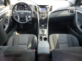 2017 Hyundai Elantra GT with VIN KMHD35LH5HU350005, listed as a Copart auction lot 66673444 with 154,521 mi miles and Salvage Title. Bid and sale history available at carsss.com. Image 8.