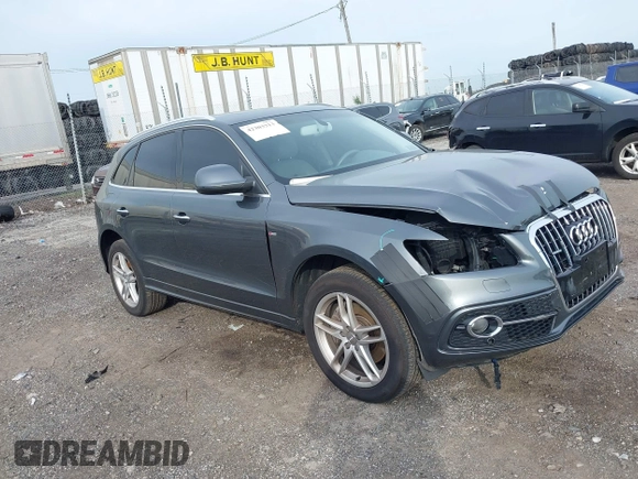 2015 Audi Q5 Premium Plus with VIN WA1DGAFP5FA005523, listed as a IAAI auction lot 42303313 with 105,426 mi miles and . Bid and sale history available at DreamBid. Image 1.