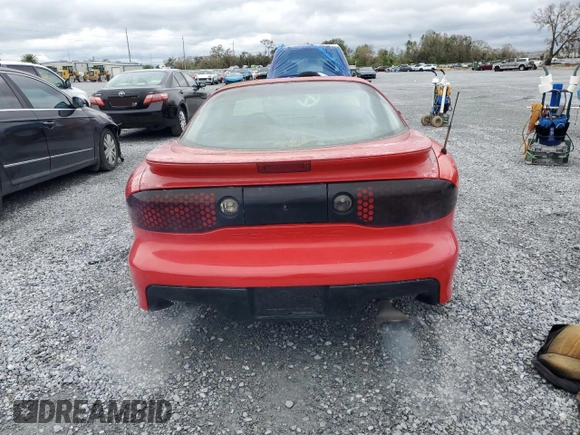 2001 Pontiac Firebird Firebird with VIN 2G2FS22K312101830, listed as a Copart auction lot 46037725 with 201,184 mi miles and Clean title. Bid and sale history available at DreamBid. Image 6.