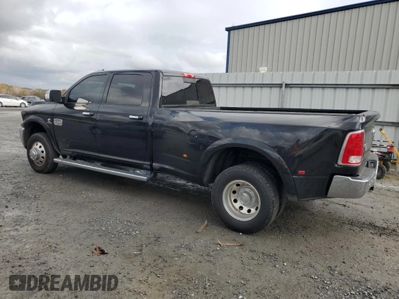 2017 Ram 3500 Longhorn with VIN 3C63RRKL9HG528570, listed as a Copart auction lot 79859184 with 99,041 mi miles and Salvage Title. Bid and sale history available at carsss.com. Image 2.