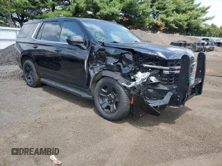 2023 Chevrolet Tahoe Commercial z VIN 1GNSKLED8PR181443, wystawiony jako Copart lot #58141565 z przebiegiem 39 341 mil mil oraz Szkoda całkowita • Salvage title. Historia ofert i sprzedaży dostępna na DreamBid. Obrazek 4.