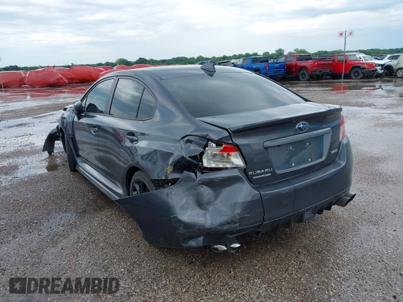 2021 Subaru WRX Premium with VIN JF1VA1C68M9809598, listed as a IAAI auction lot 41742590 with 39,154 mi miles. Bid and sale history available at carsss.com. Image 3.