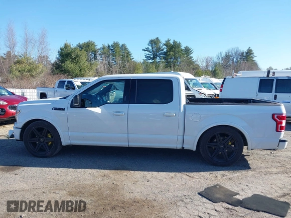 2018 Ford F-150 XL with VIN 1FTEW1EP6JFD45189, listed as a IAAI auction lot 41814329 with Not provided miles and . Bid and sale history available at DreamBid. Image 14.