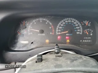 1998 Dodge Dakota SLT with VIN 1B7GG22X1WS598712, listed as a Copart auction lot 76095004 with 196,012 mi miles and Salvage Title. Bid and sale history available at carsss.com. Image 9.