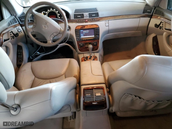 2006 Mercedes-Benz S-Class 5.0L with VIN WDBNG75J06A469005, listed as a Copart auction lot 41892335 with 0 mi miles and Clean Title. Bid and sale history available at carsss.com. Image 8.