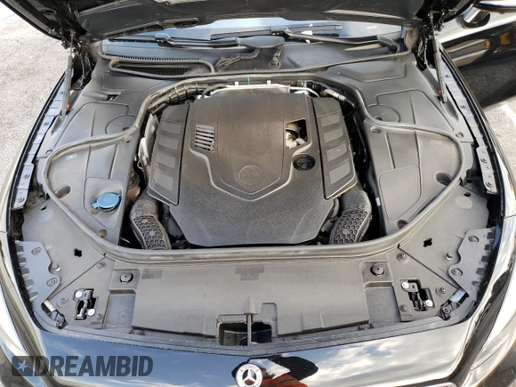 2018 Mercedes-Benz S-Class S 560 with VIN WDDXJ8GB2JA033617, listed as a Copart auction lot 37422483 with 47,844 mi miles. Bid and sale history available at carsss.com. Image 11.