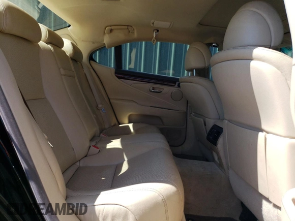 2013 Lexus LS 460 with VIN JTHCL5EF1D5018173, listed as a Copart auction lot 56674145 with 187,638 mi miles and Salvage title. Bid and sale history available at DreamBid. Image 10.
