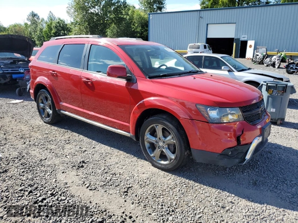2017 Dodge Journey Crossroad Plus with VIN 3C4PDDGG4HT517717, listed as a Copart auction lot 63630415 with 103,021 mi miles and Clean title. Bid and sale history available at DreamBid. Image 4.