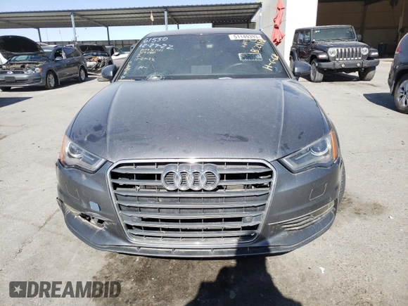 2016 Audi A3 1.8T Premium with VIN WAUA7GFF6G1094777, listed as a Copart auction lot 51149393 with 28,164 mi miles. Bid and sale history available at carsss.com. Image 5.
